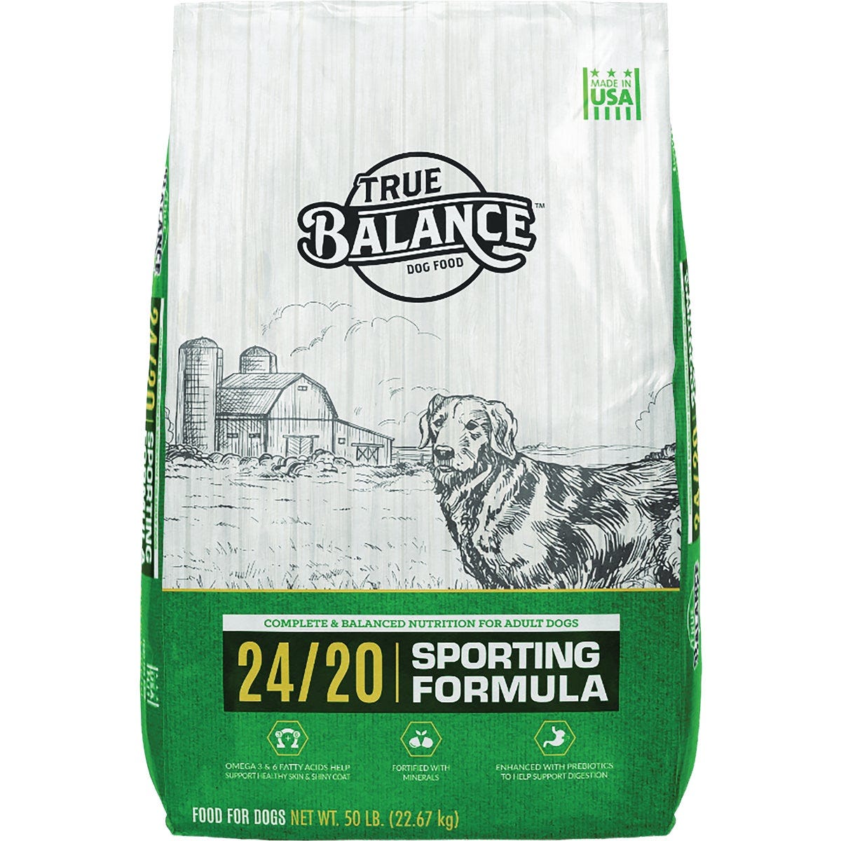 True Balance 50 Lb. Sporting Formula 24/20 Complete Dry Dog Food - photo 2 True Balance 50 Lb. Sporting Formula 24/20 Complete Dry Dog Food - photo 2