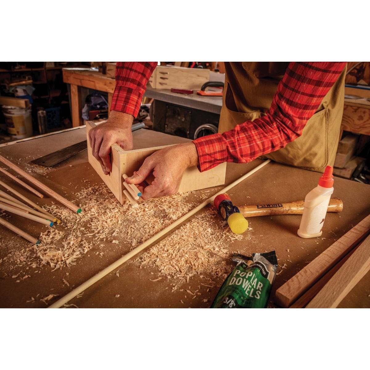 Madison Mill 3/8 In. x 12 In. Poplar Dowel Rod (8 Pieces) - photo 3