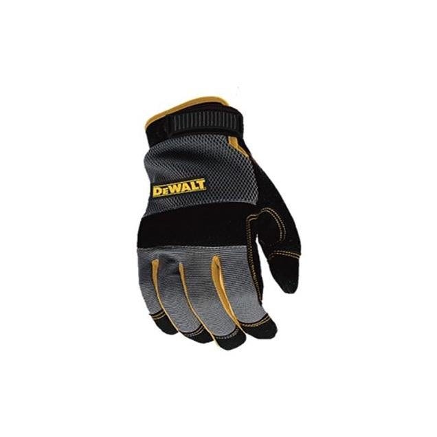 DeWalt Men's XL Black Synthetic Leather Palm Work Gloves DeWalt Men's XL Black Synthetic Leather Palm Work Gloves