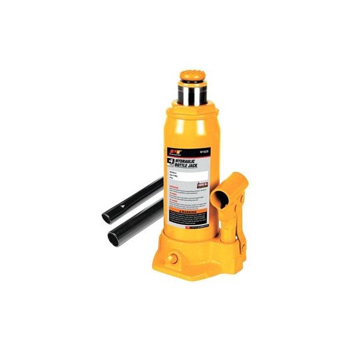 Performance Tool 4-Ton Hydraulic Bottle Jack