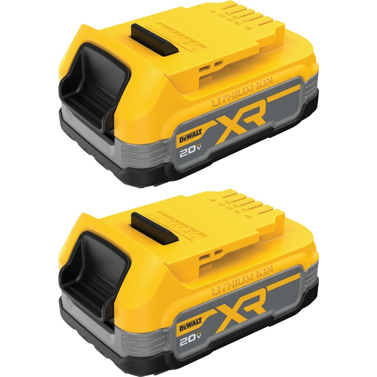 DEWALT POWERSTACK 20V MAX Lithium-Ion 1.7 Ah Compact Battery (2-Pack) DEWALT POWERSTACK 20V MAX Lithium-Ion 1.7 Ah Compact Battery (2-Pack)