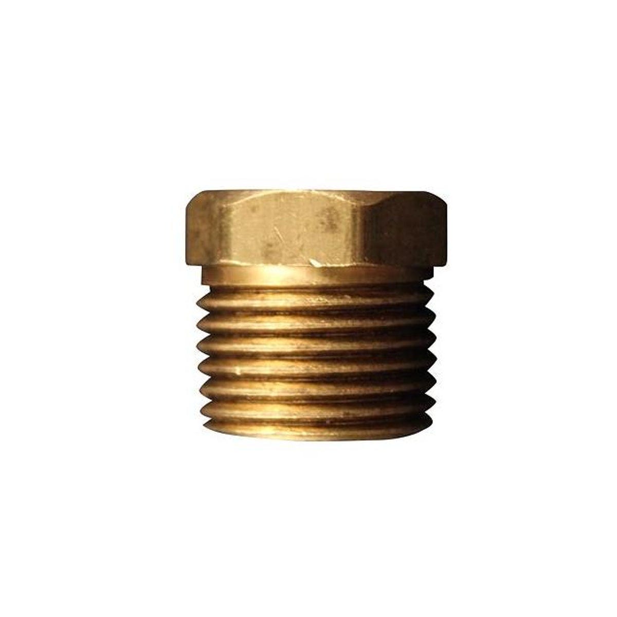 Milton 1/2 MNPT x 3/8 In. FNPT Air Compressor Reducer Bushing Hose Fitting (2-Pack)