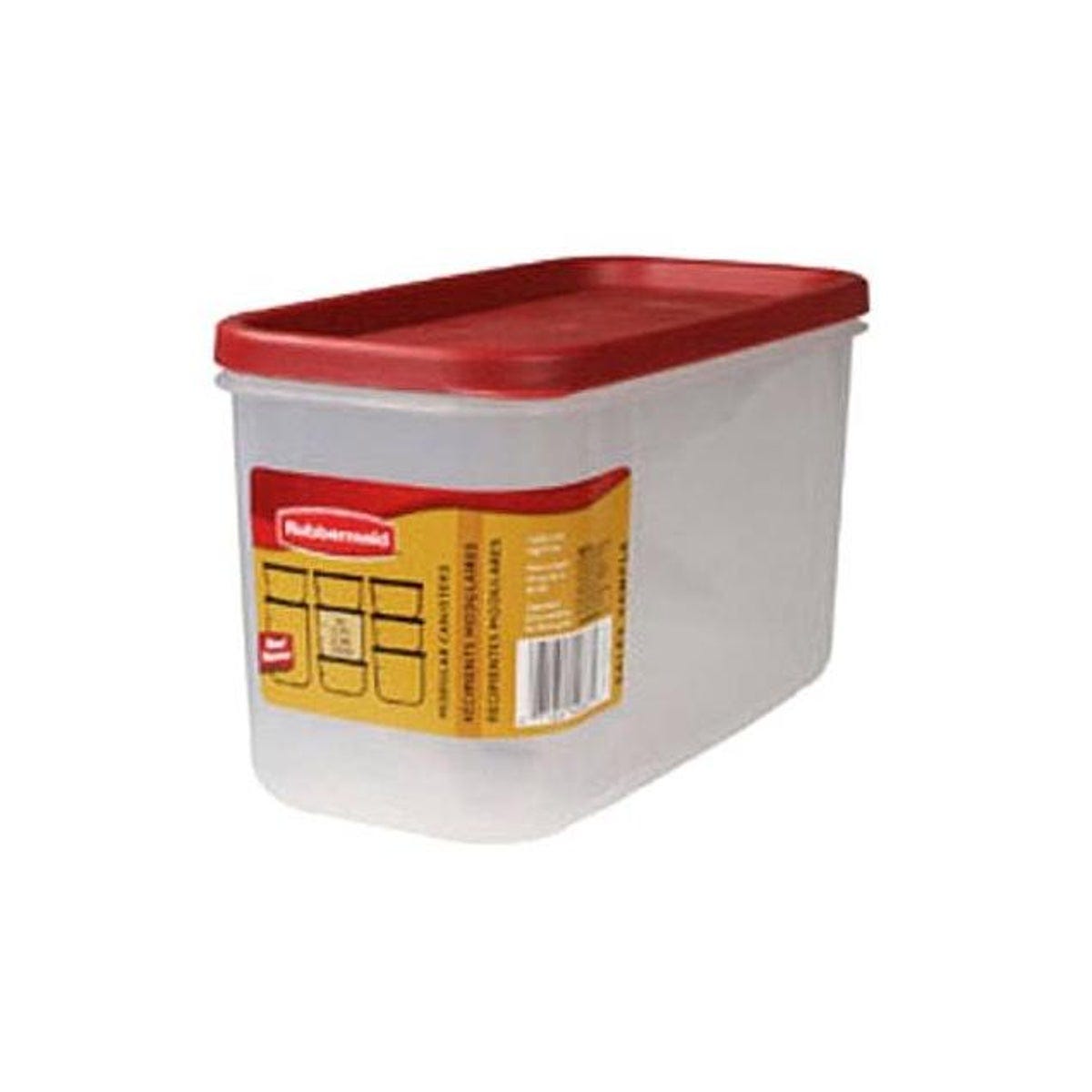 Rubbermaid Modular Canister Food Storage Container & Lid, 10 Cup