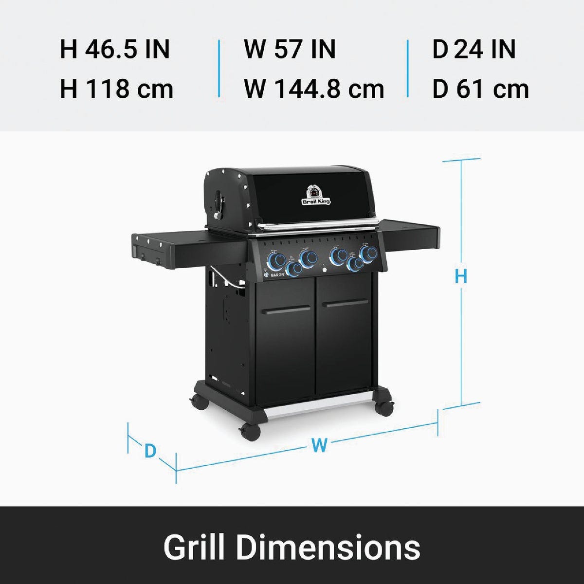 Broil King Baron 490 PRO Shadow LP Grill - photo 4 Broil King Baron 490 PRO Shadow LP Grill - photo 4