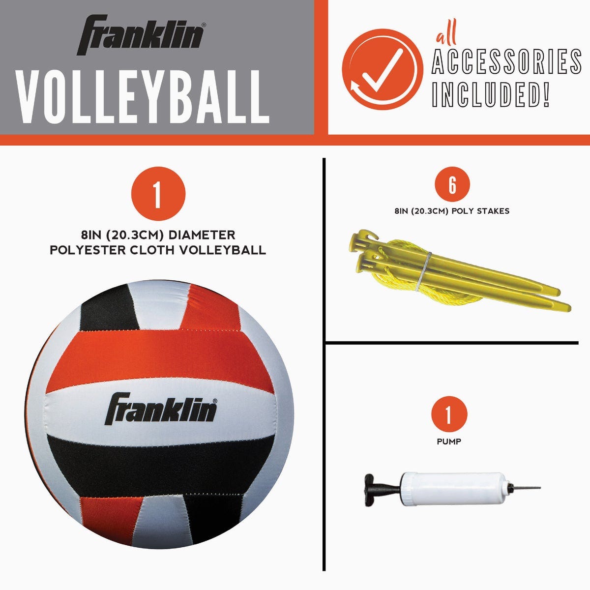 Franklin Family Volleyball Set - photo 2 Franklin Family Volleyball Set - photo 2