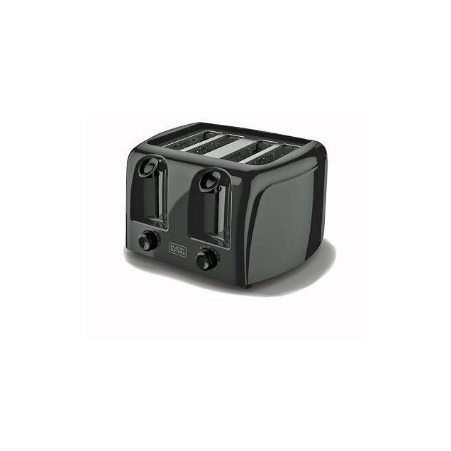 Black & Decker 4-Slice Black Toaster Black & Decker 4-Slice Black Toaster