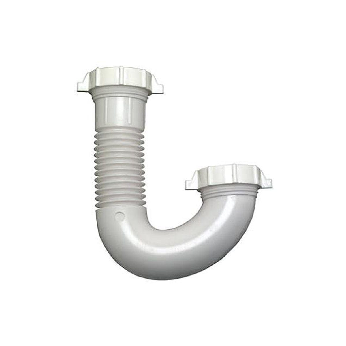 Flexible Lavatory/Kitchen Drain J Bend