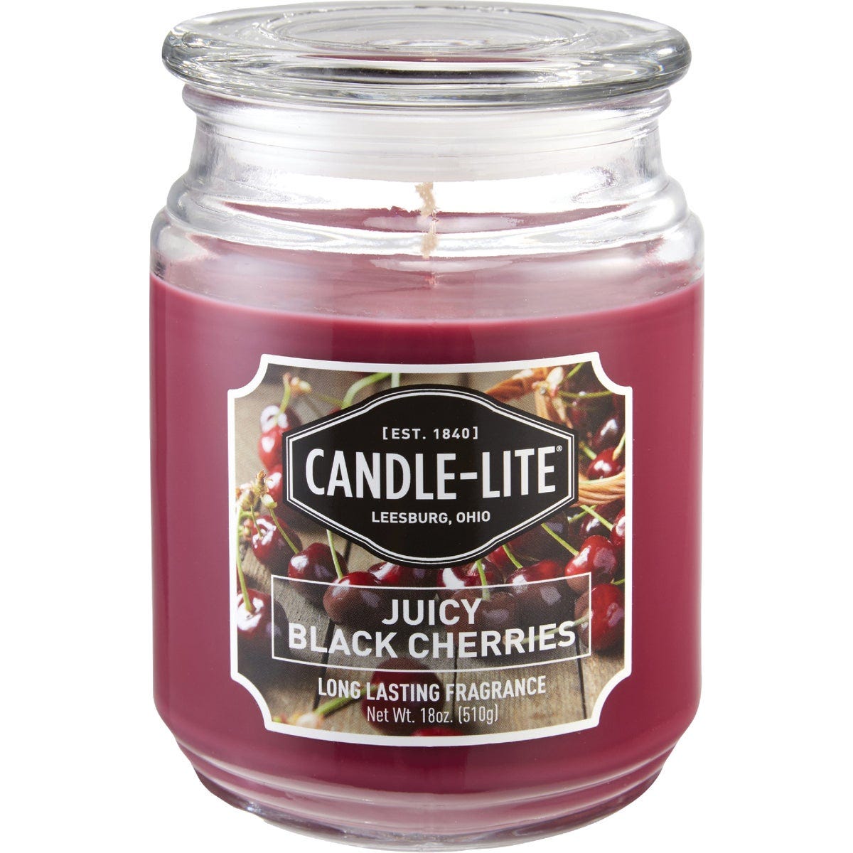 Candle-Lite Everyday 18 Oz. Juicy Black Cherries Jar Candle Candle-Lite Everyday 18 Oz. Juicy Black Cherries Jar Candle