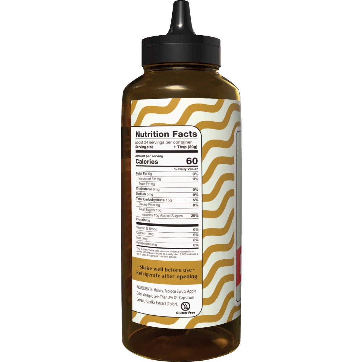 Urban Slicer Pizza Worx 16.8 Oz. Hot Honey Drizzler - photo 3