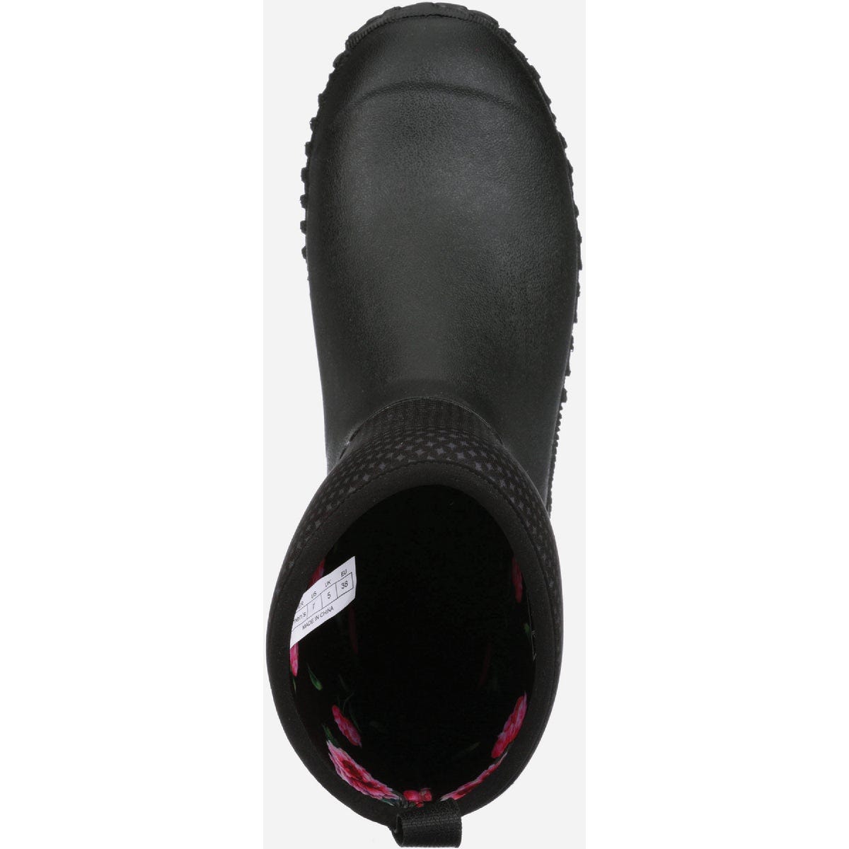 MUCK Muckster II Women's Black/Charcoal/Rose Print Mid Boot, Size 6 - photo 5
