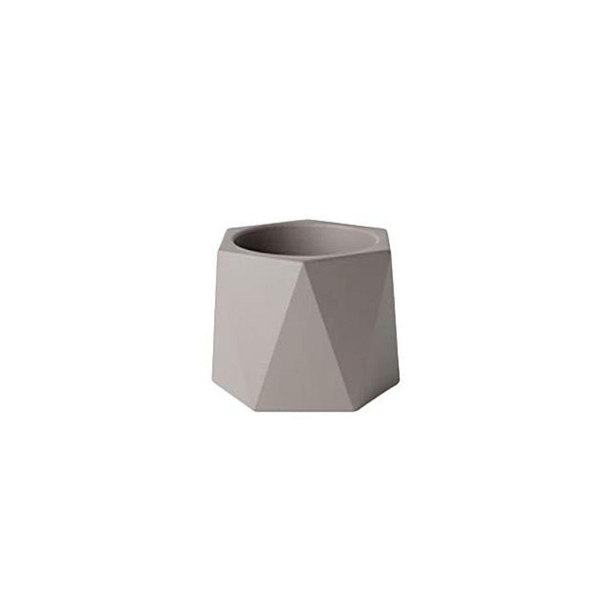 Avera 5 In. Natural Finish stone Multi-Sided Planter