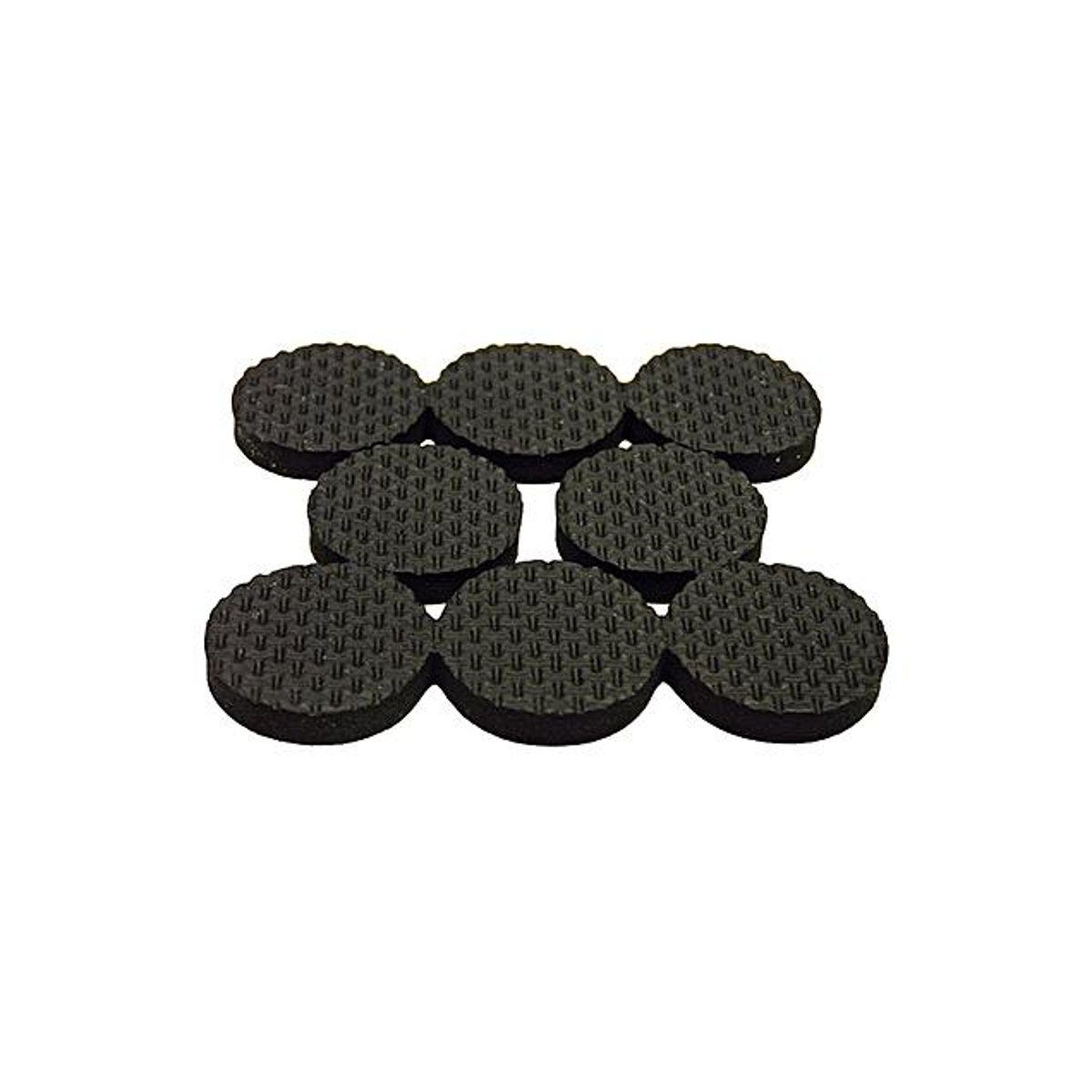 TruGuard 1 In. Self-Adhesive Black Round Surface Grip Pads (16-Pack) TruGuard 1 In. Self-Adhesive Black Round Surface Grip Pads (16-Pack)