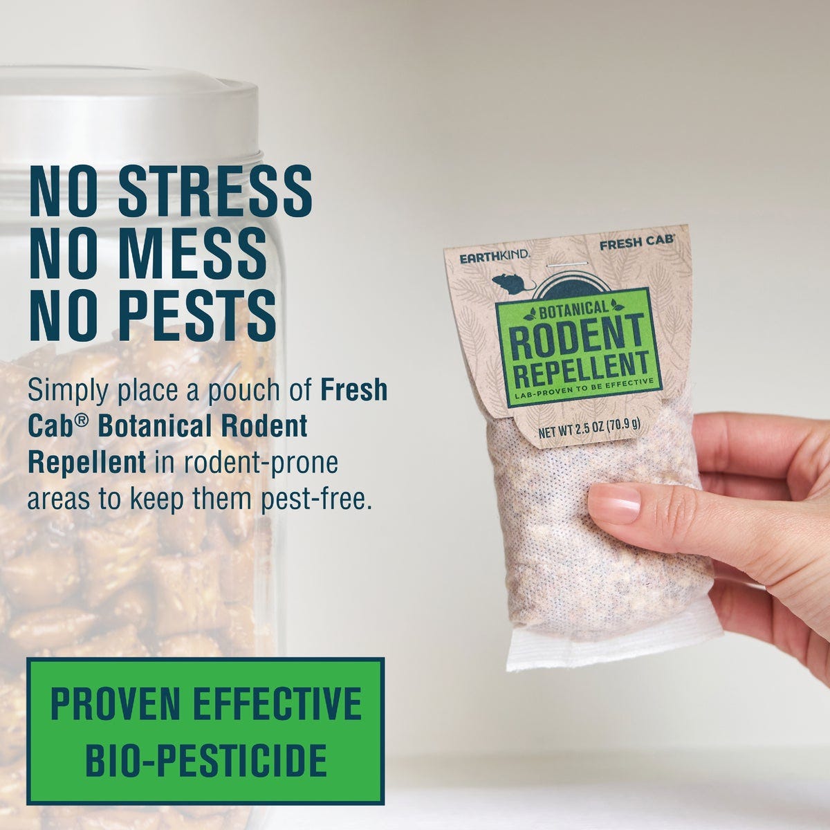 EarthKind Fresh Cab 2.5 Oz. Granular Botanical Rodent Repellent (4-Pack) - photo 5 EarthKind Fresh Cab 2.5 Oz. Granular Botanical Rodent Repellent (4-Pack) - photo 5