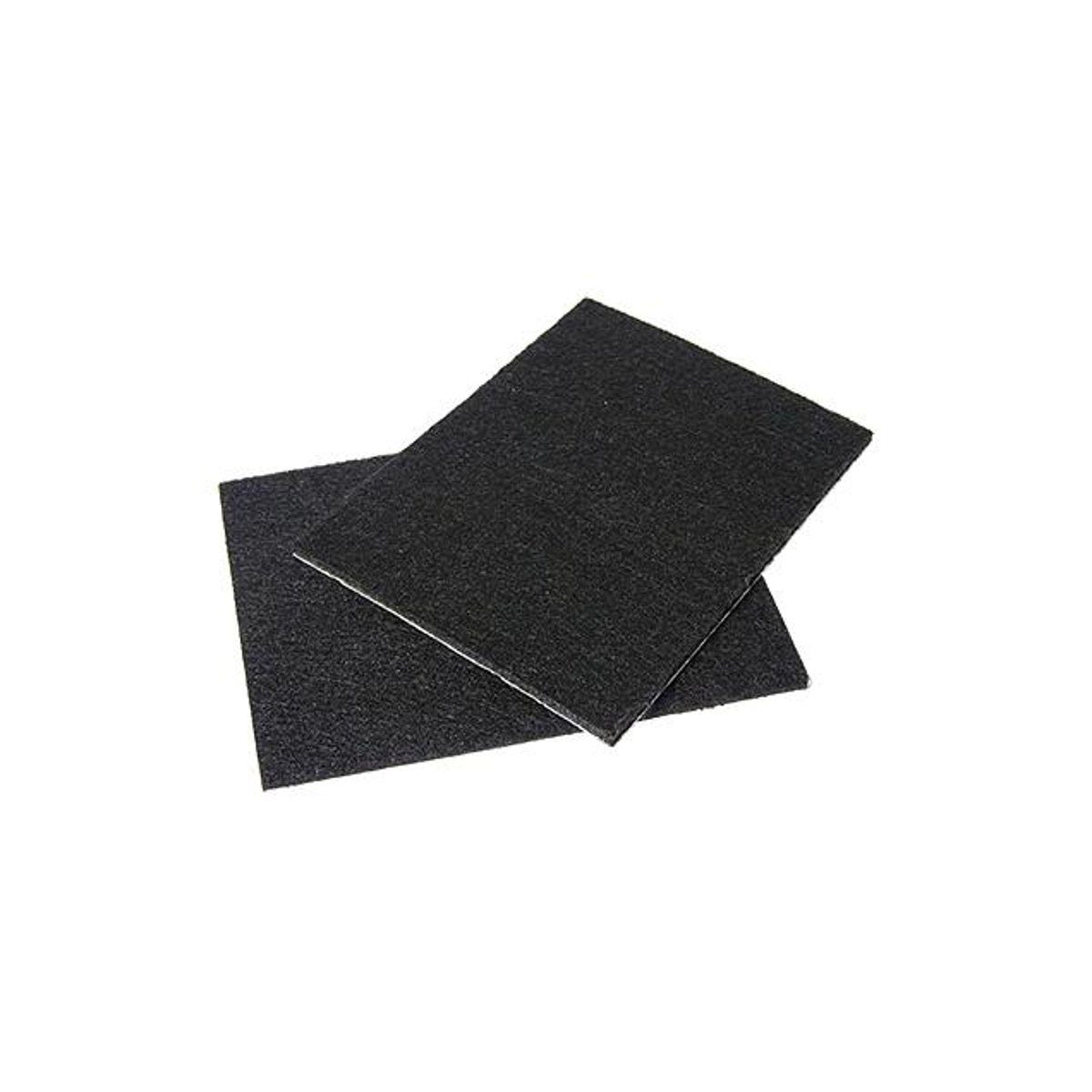 TruGuard 4.5 x 6 In. Self-Adhesive Black Felt Pad Sheets (2-Pack) TruGuard 4.5 x 6 In. Self-Adhesive Black Felt Pad Sheets (2-Pack)