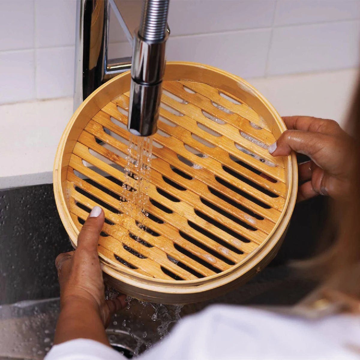 Joyce Chen 2-Tier 6 In. Bamboo Steamer Baskets - photo 6 Joyce Chen 2-Tier 6 In. Bamboo Steamer Baskets - photo 6