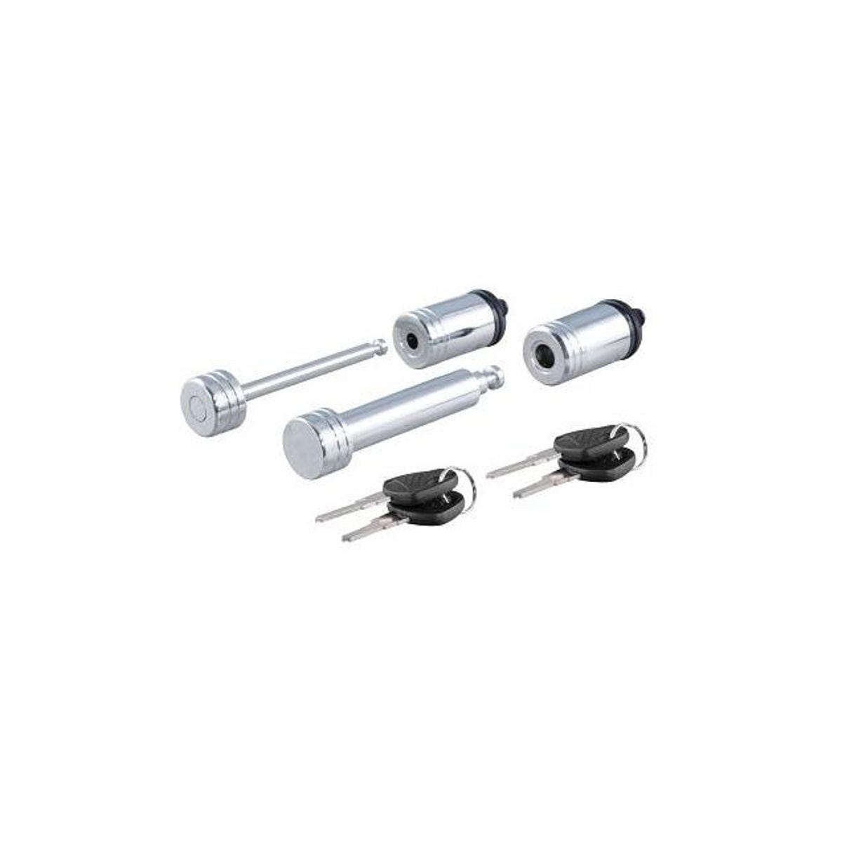 CURT 2 In. Receiver Hitch & Coupler Lock Set for 2-1/2 In. Latch