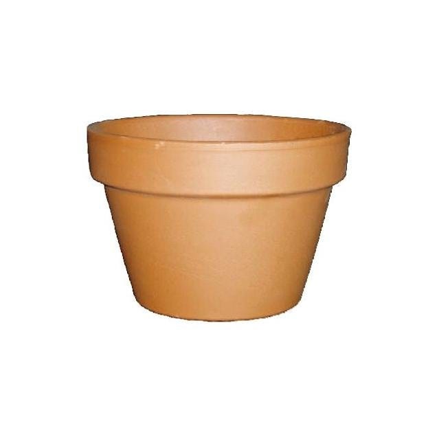 Deroma 8 In. Azalea Terra Cotta Clay Planter Deroma 8 In. Azalea Terra Cotta Clay Planter