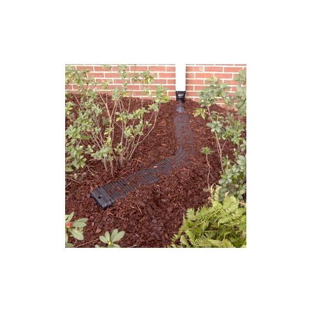 StealthFlow 15 In. Black PVC Downspout Extender - photo 2 StealthFlow 15 In. Black PVC Downspout Extender - photo 2