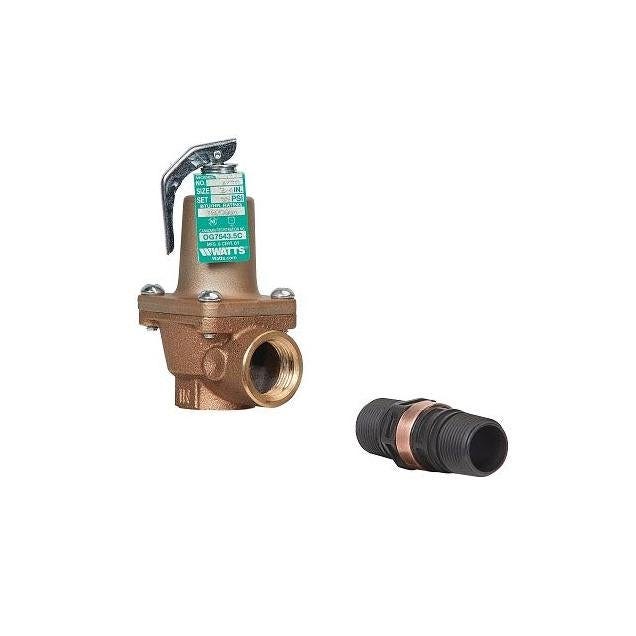 Watts 3/4 In. NPT Boiler Relief Valve Watts 3/4 In. NPT Boiler Relief Valve