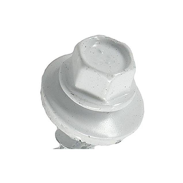 Hillman Power Pro #10 x 1 In. 250-Ct. White Metal to Wood Self-Drilling Roofing Screws