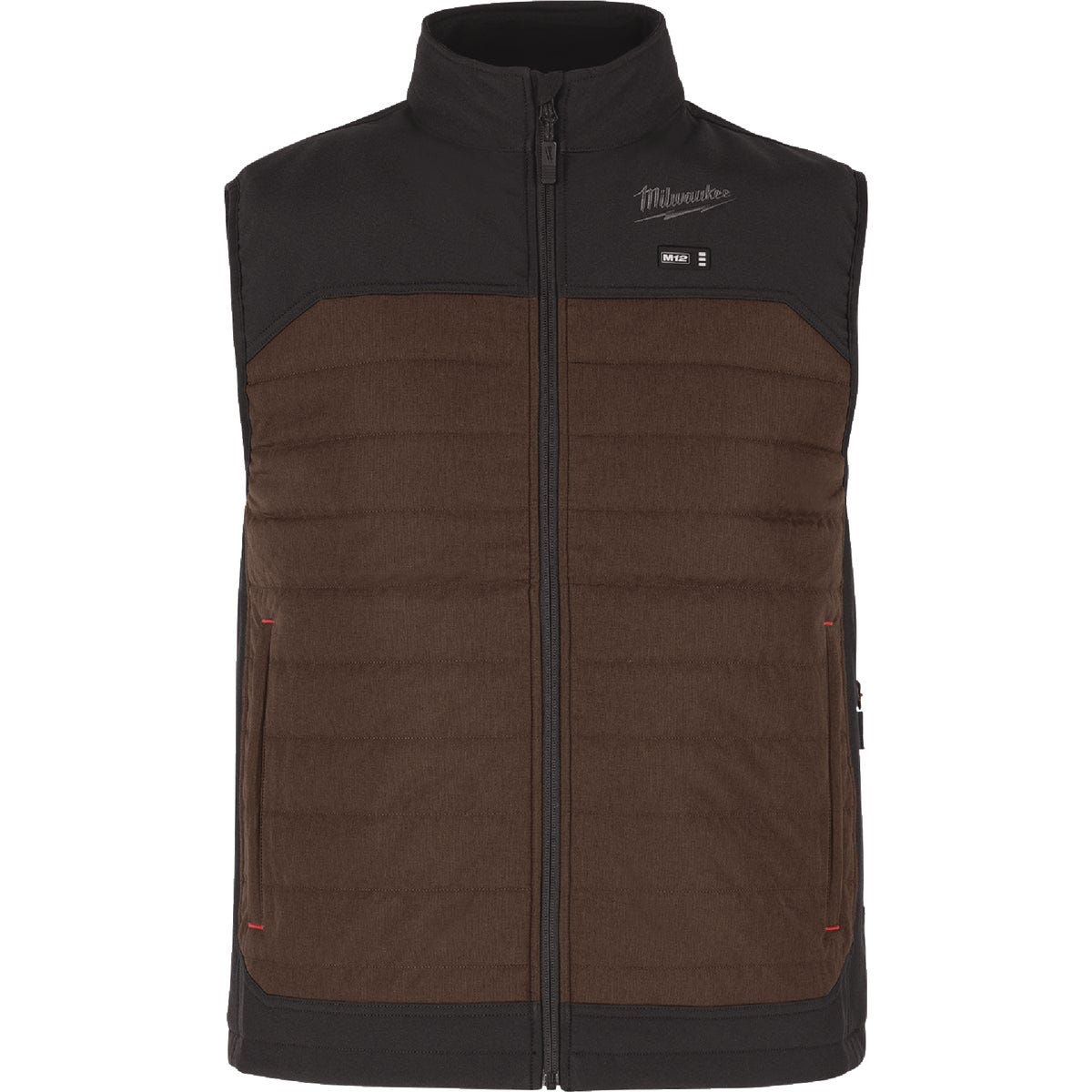 Milwaukee M12 Axis Men's Medium Brown Heated Vest Milwaukee M12 Axis Men's Medium Brown Heated Vest