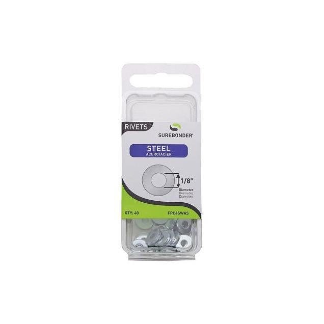 Surebonder 1/8 In. Dia. Steel Washers (40-Pack)