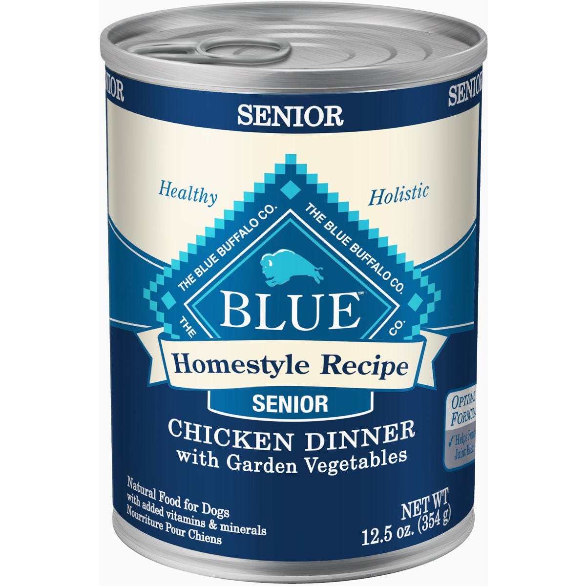 Blue Buffalo Homestyle Recipe Chicken & Vegetable Senior 7+ Wet Dog Food, 12.5 Oz.