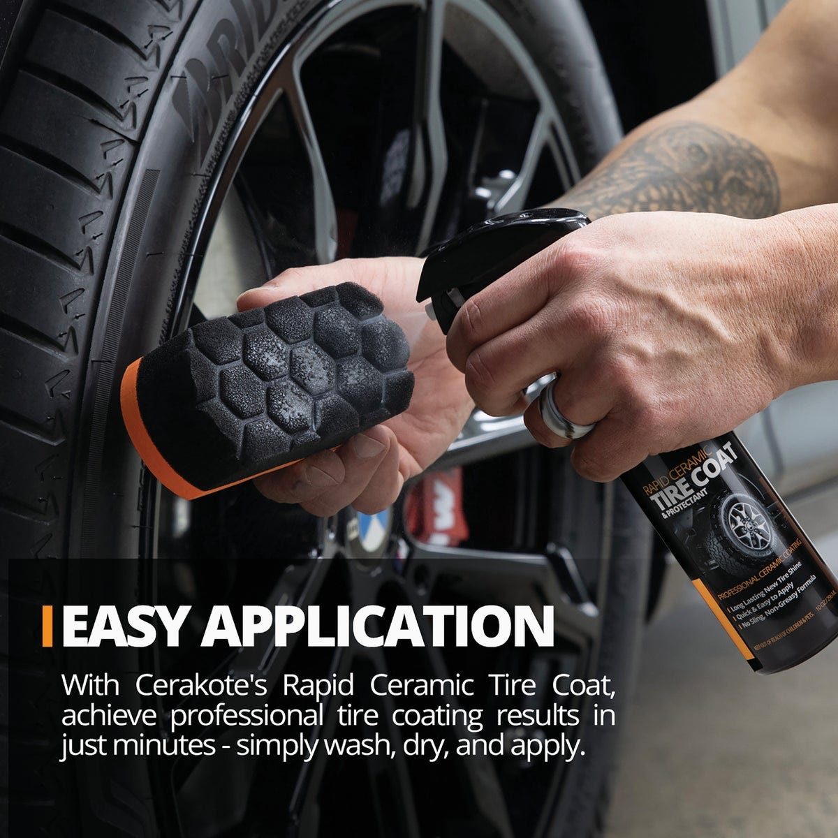 Cerakote Rapid Ceramic Tire Coat & Protectant - photo 6 Cerakote Rapid Ceramic Tire Coat & Protectant - photo 6