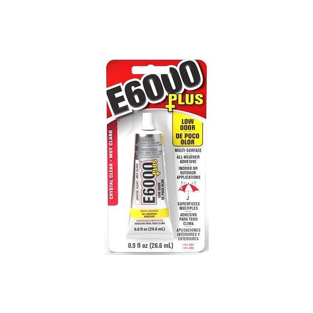 E6000 0.9 Oz. Plus Clear Adhesive E6000 0.9 Oz. Plus Clear Adhesive