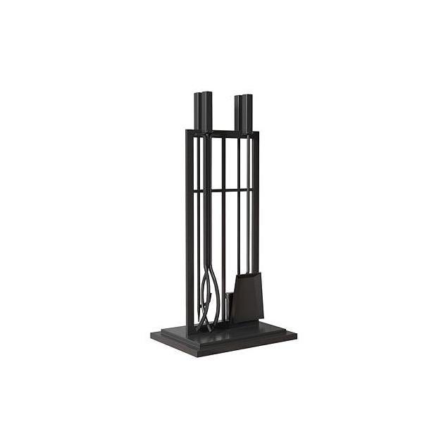 Panacea 5-Piece Open Hearth Black Fireplace Tool Set Panacea 5-Piece Open Hearth Black Fireplace Tool Set