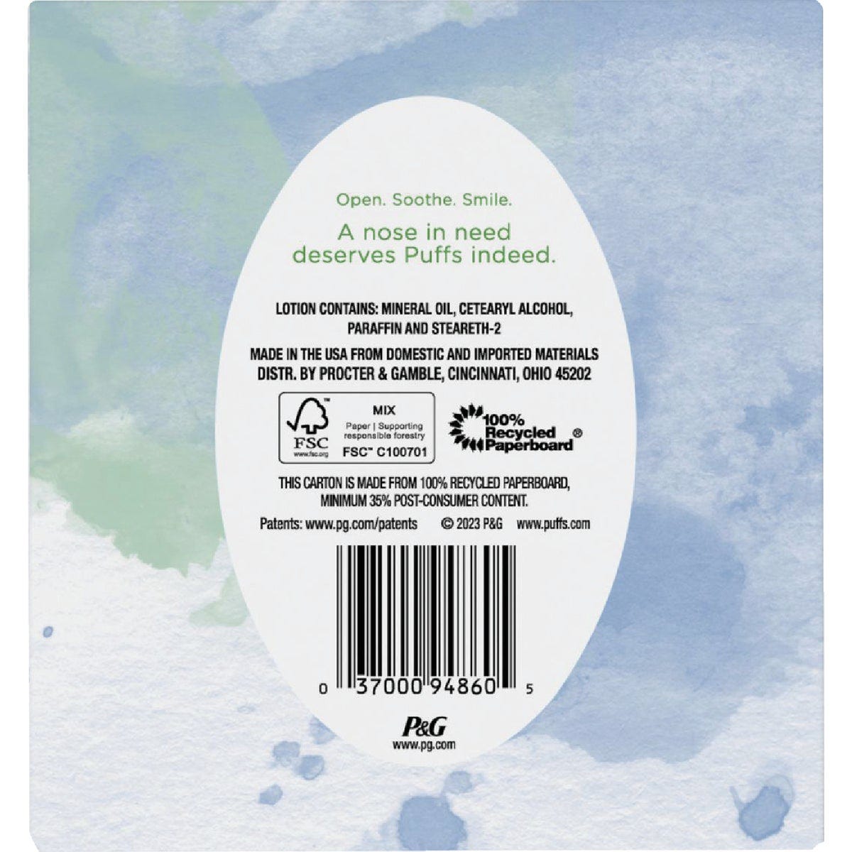 Puffs Plus Lotion Facial Tissus 1 Mega Cube (72-Count)