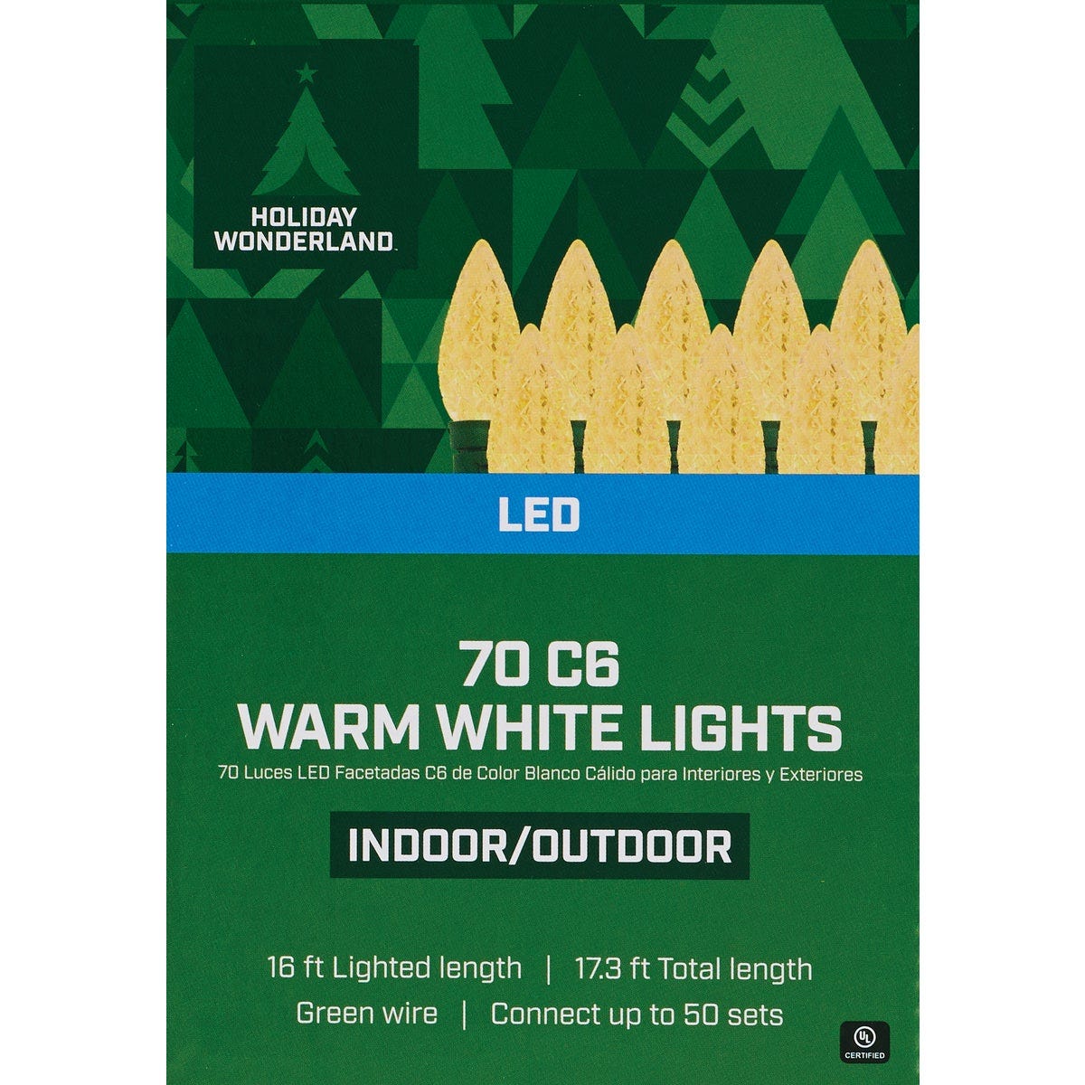 Home Impressions Warm White 70-Bulb C6 LED Light Set - photo 2