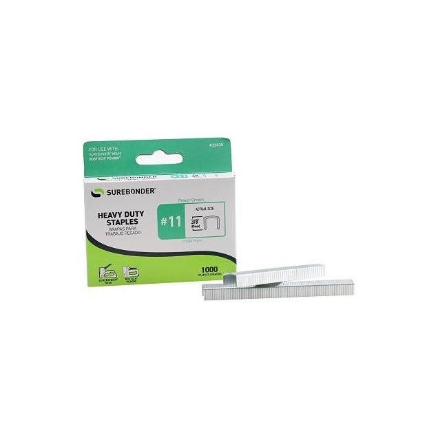 Surebonder 3/8 In. #11 Heavy-Duty Staple (1000-Pack)
