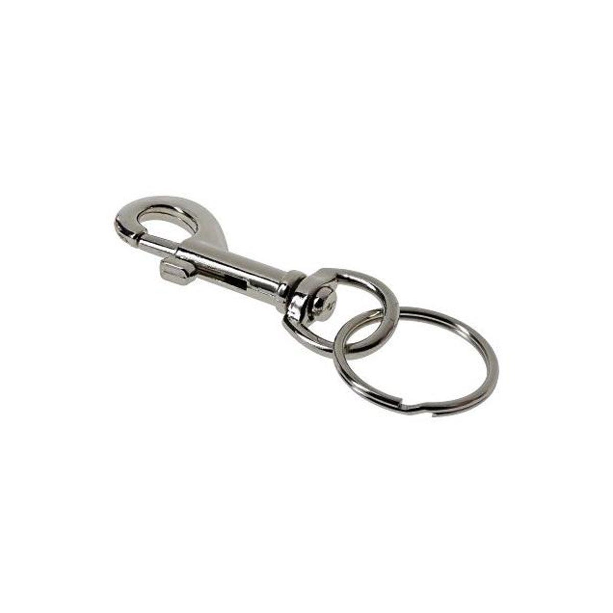Hillman Metal Snap Hook & Key Ring