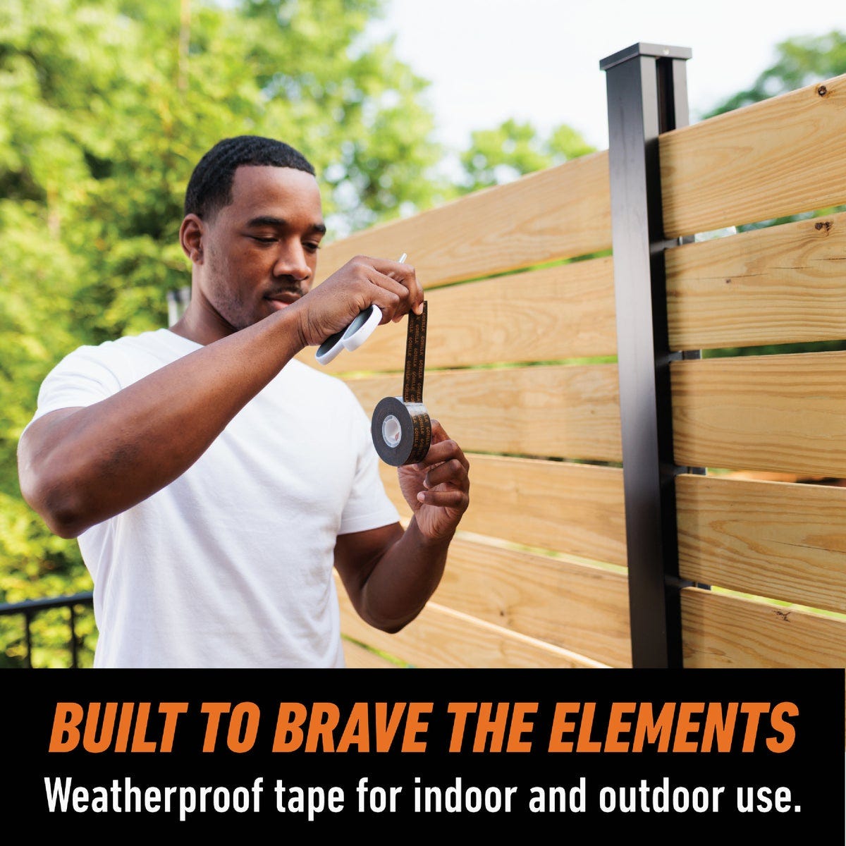 Gorilla 1 In. x 60 In. Black Heavy Duty Double-Sided Mounting Tape (30 Lb. Capacity) - photo 2