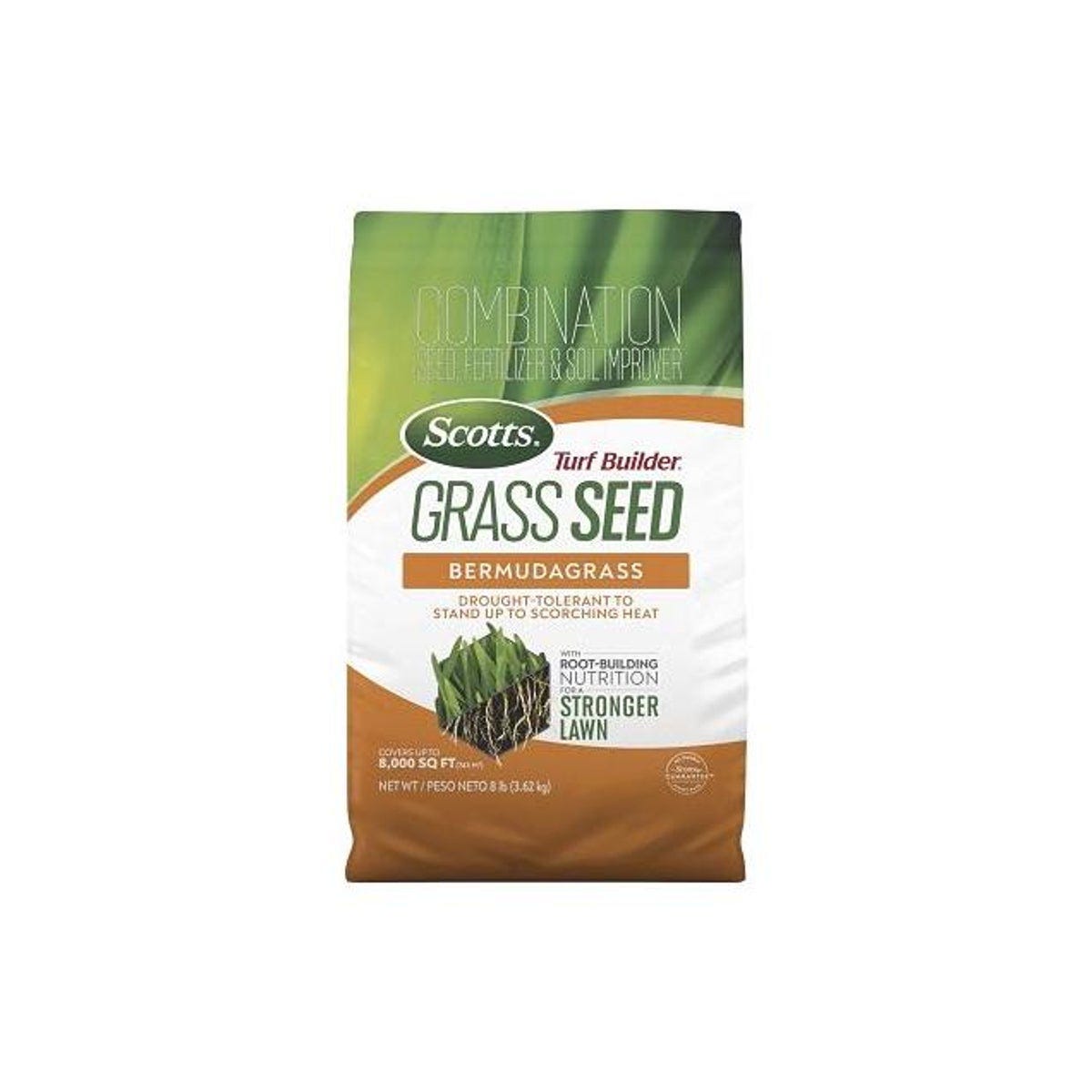 Scotts 8 Lb. Turf Builder Grass Seed Bermudagrass
