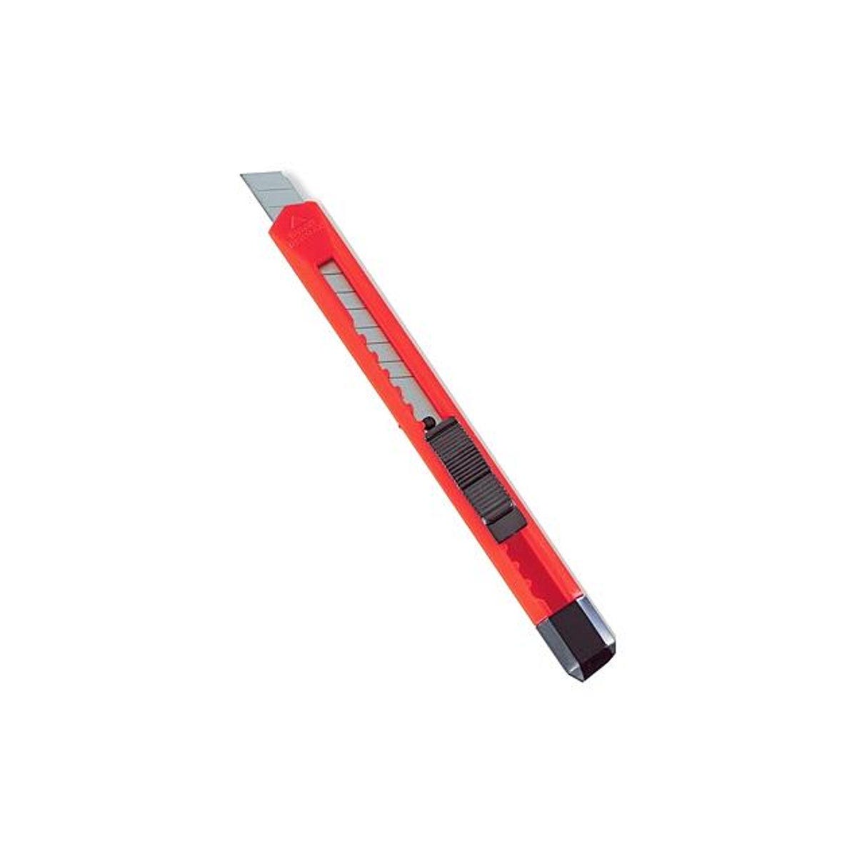 Master Mechanic 13-Point 9mm Plastic Snap Off Utility Knife Master Mechanic 13-Point 9mm Plastic Snap Off Utility Knife
