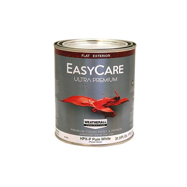 EasyCare WeatherAll Ultra Premium 1 Qt. Flat Pastel Base Exterior Latex Paint