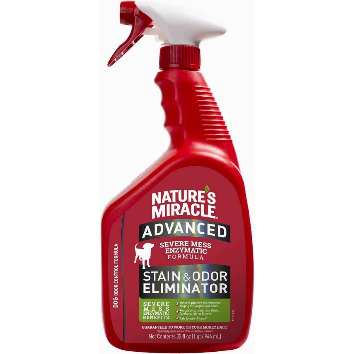 Nature's Miracle 32 Oz, Advanced Dog Stain and Odor Eliminator-