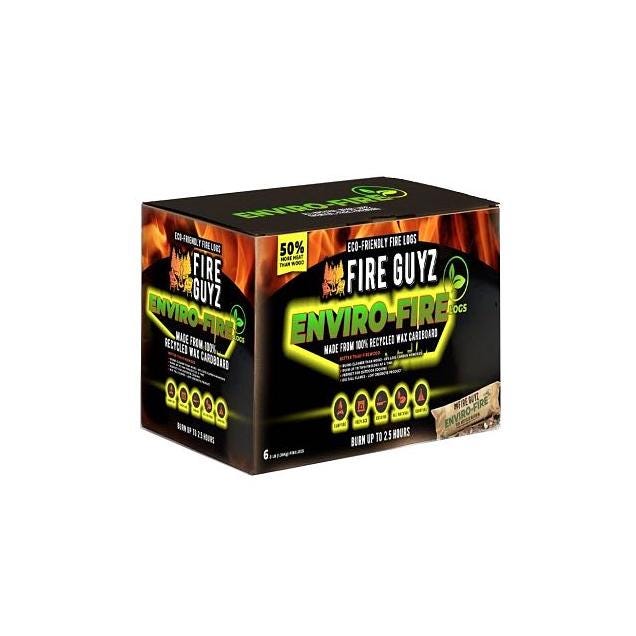 Fire Guyz 2.5-Hour Enviro Firelog (6-Pack)
