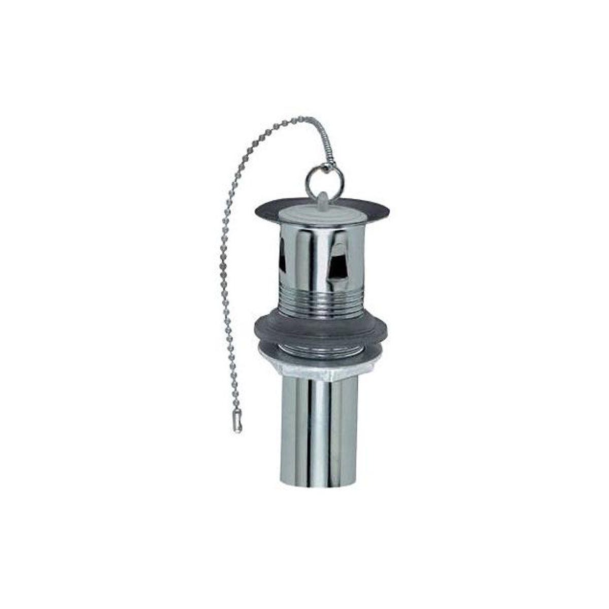 Keeney 1-1/4 In. x 5 In. 22-Ga. Polished Chrome PO Plug (2-Piece)