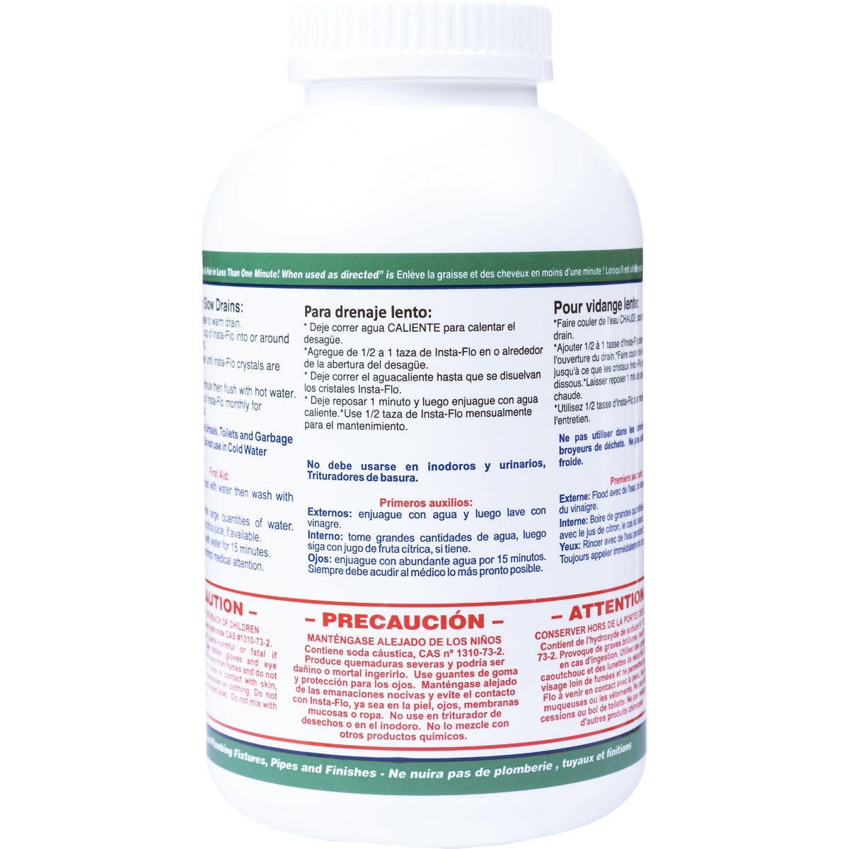 Insta-Flo 2 Lb. Crystal Drain Cleaner - photo 2 Insta-Flo 2 Lb. Crystal Drain Cleaner - photo 2