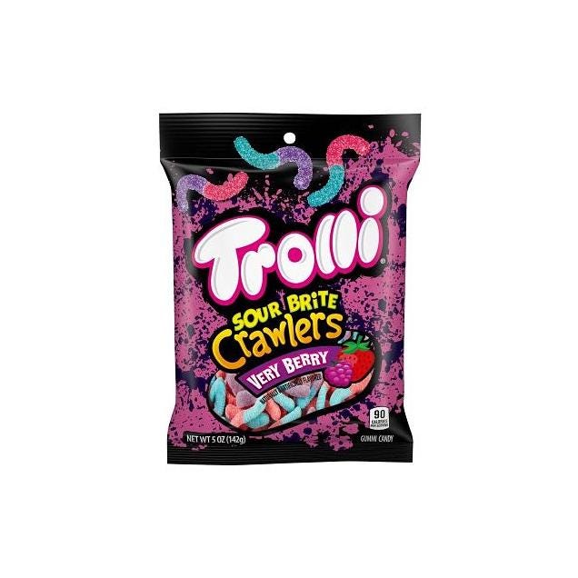 Trolli 5 Oz. Very Berry Sour Brite Crawler Gummy Worms