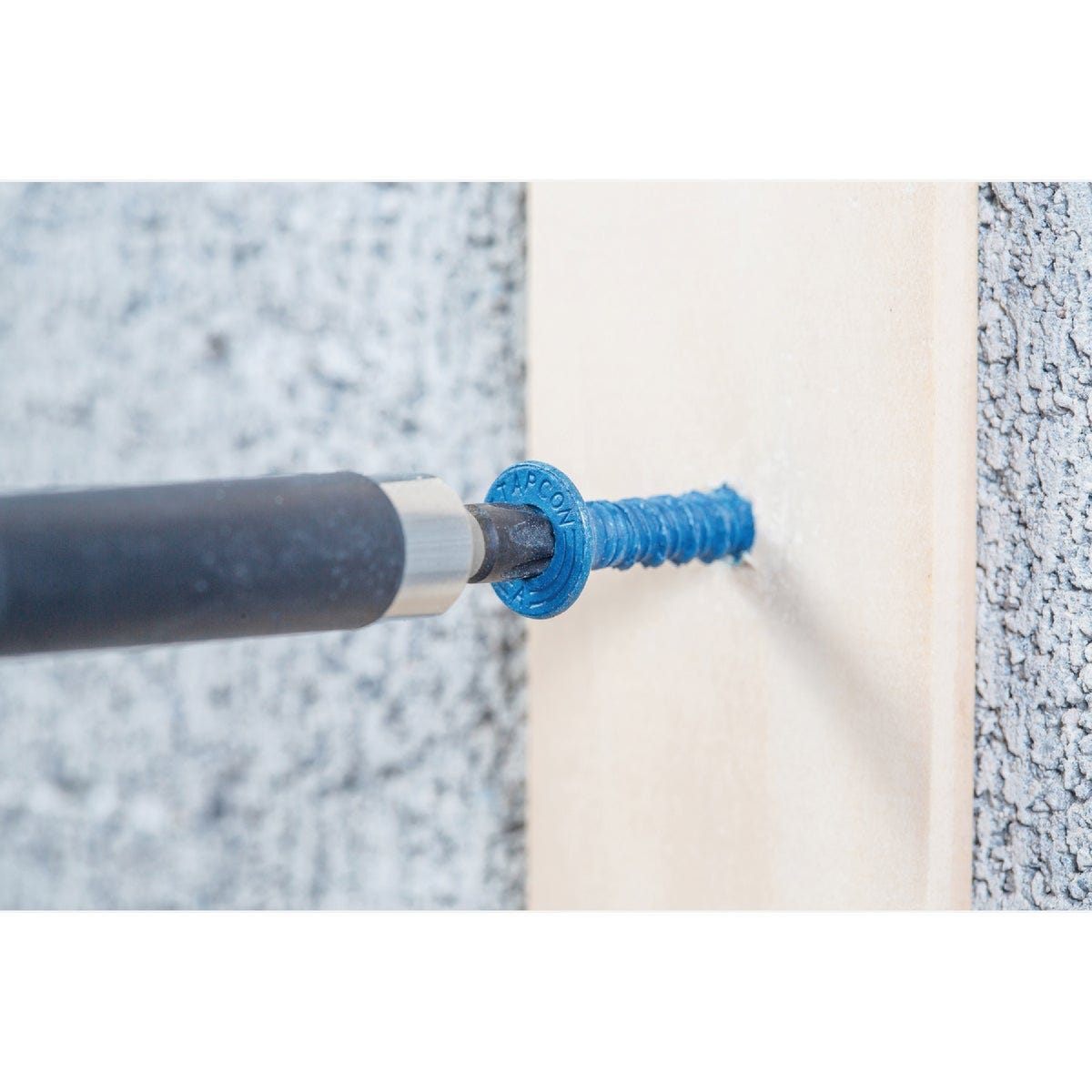 Tapcon 3/16 In. x 2-1/4 In. Star Drive Flat Head Concrete Screw Anchor (75-Count) - photo 2