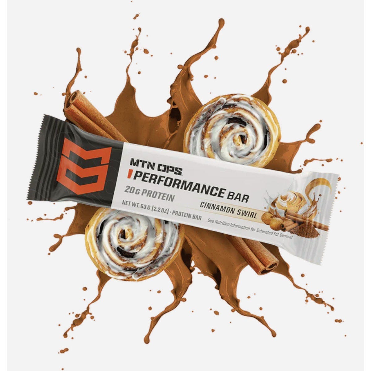 Performance Frosted Cinnamon Swirl Protein Bar