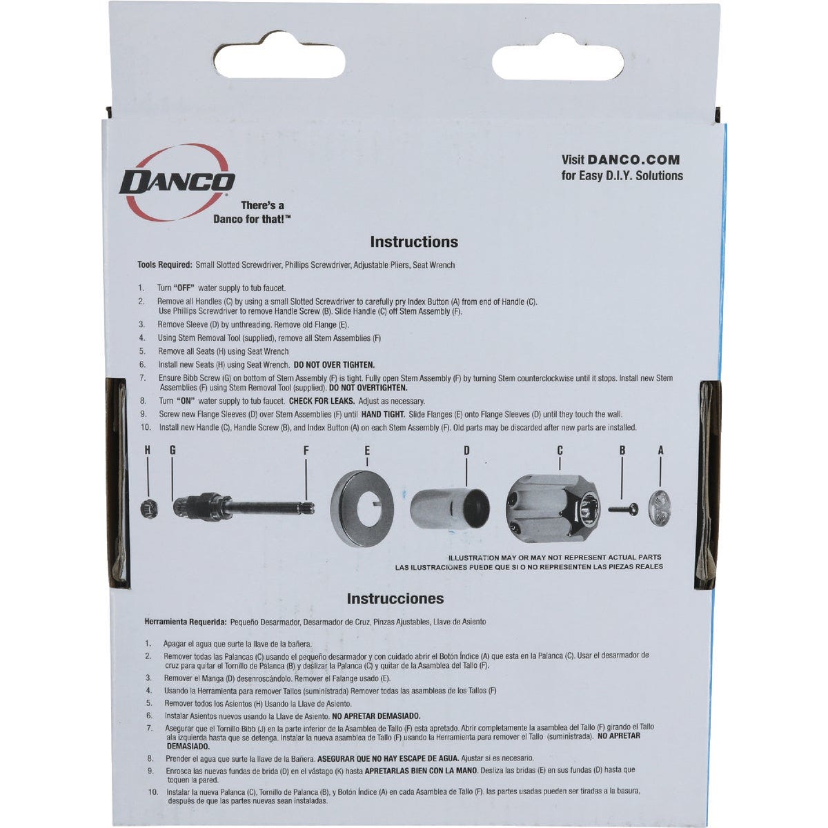 Danco Sayco Bath & Shower Repair Kit - photo 2 Danco Sayco Bath & Shower Repair Kit - photo 2