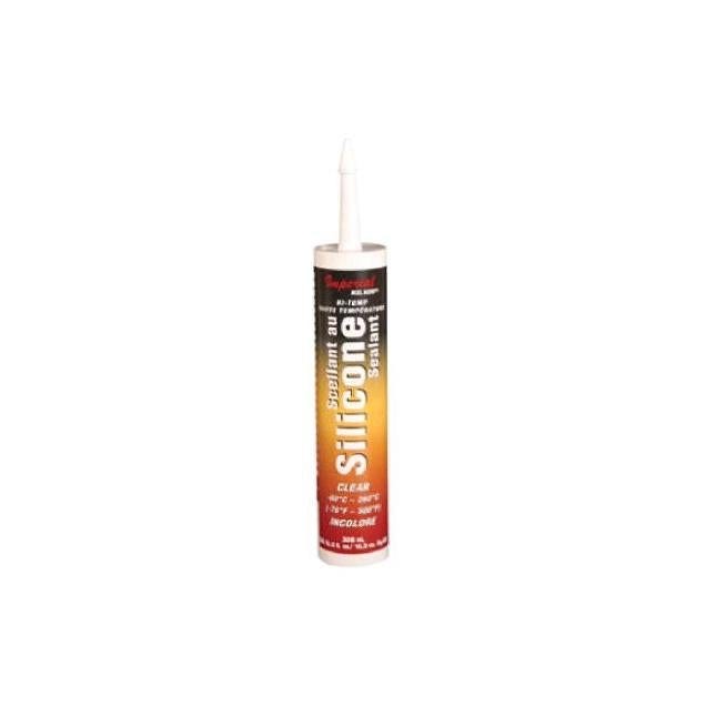 Imperial 10.3 Oz. Clear High-Temperature Silicone Sealant