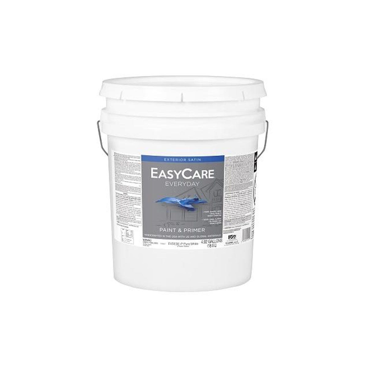 EasyCare Everyday 5 Gal. Satin Pastel Base Exterior Latex Paint EasyCare Everyday 5 Gal. Satin Pastel Base Exterior Latex Paint