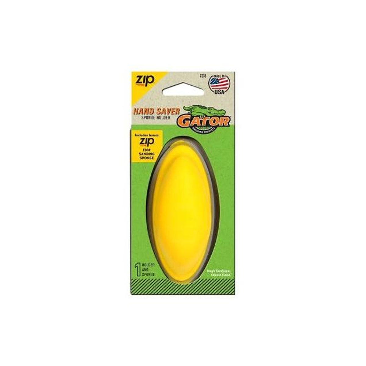 Gator Grit Zip 120 Grit Sanding Sponge Holder
