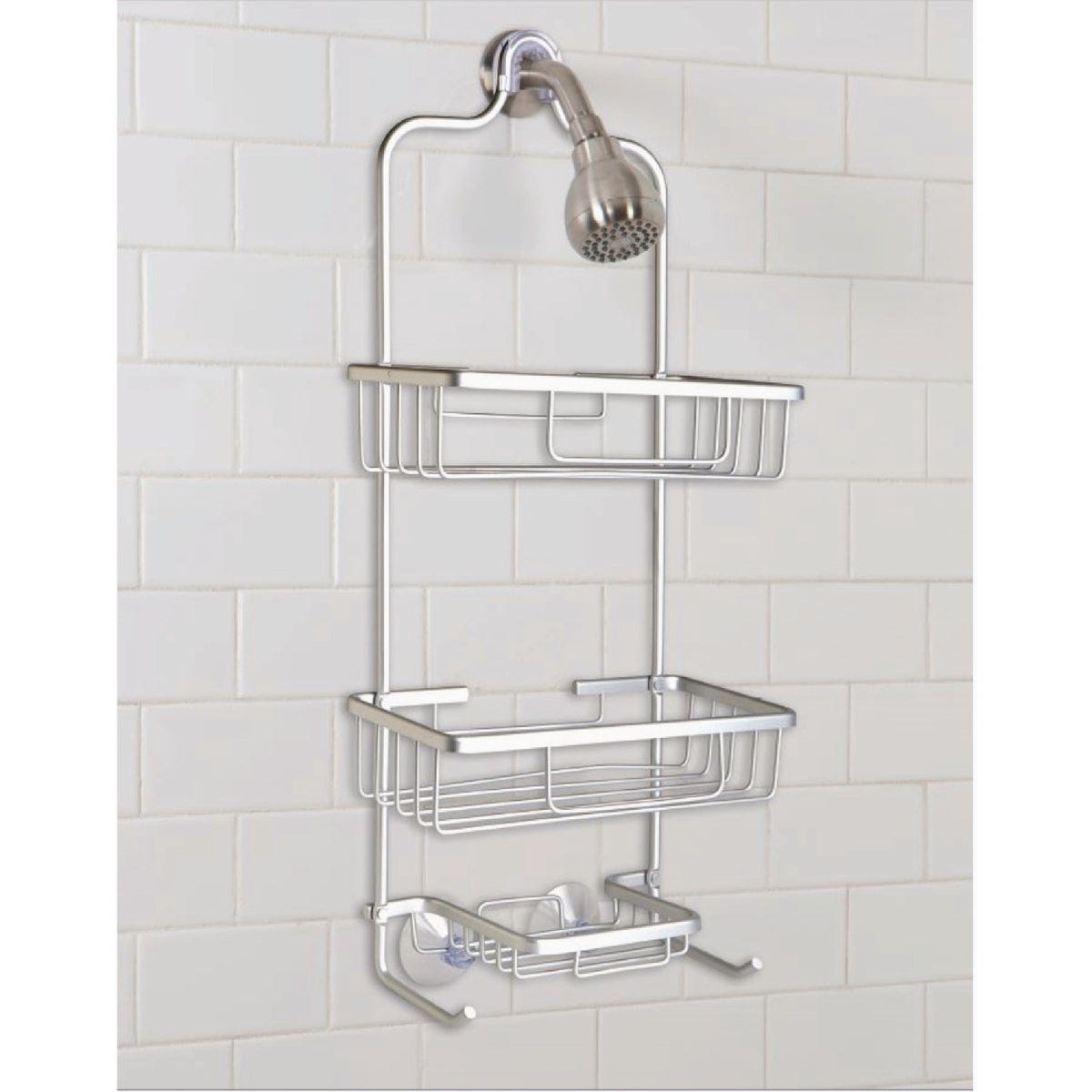 Moda At Home Aluma Satin Finish Shower Caddy - photo 3 Moda At Home Aluma Satin Finish Shower Caddy - photo 3